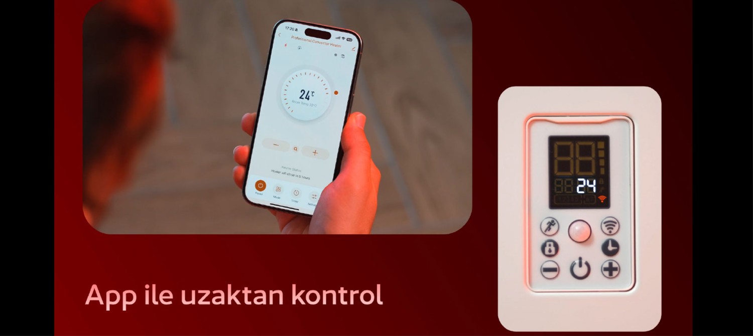 App ile uzaktan kontrol