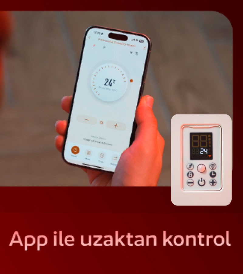 App ile uzaktan kontrol Mobil