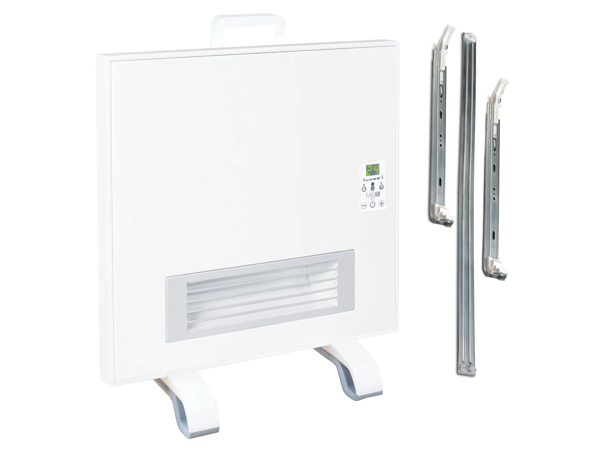 EFP 2500 Watt Dijital Fanlı Isıtıcı Beyaz Ayaklı