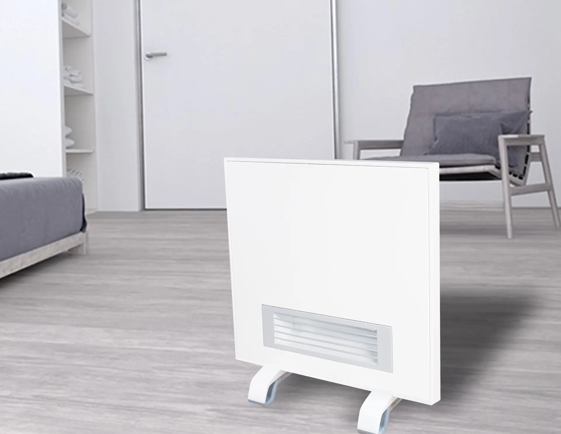 EFP 2500 Watt Manuel Fanlı Isıtıcı Beyaz Ayaklı