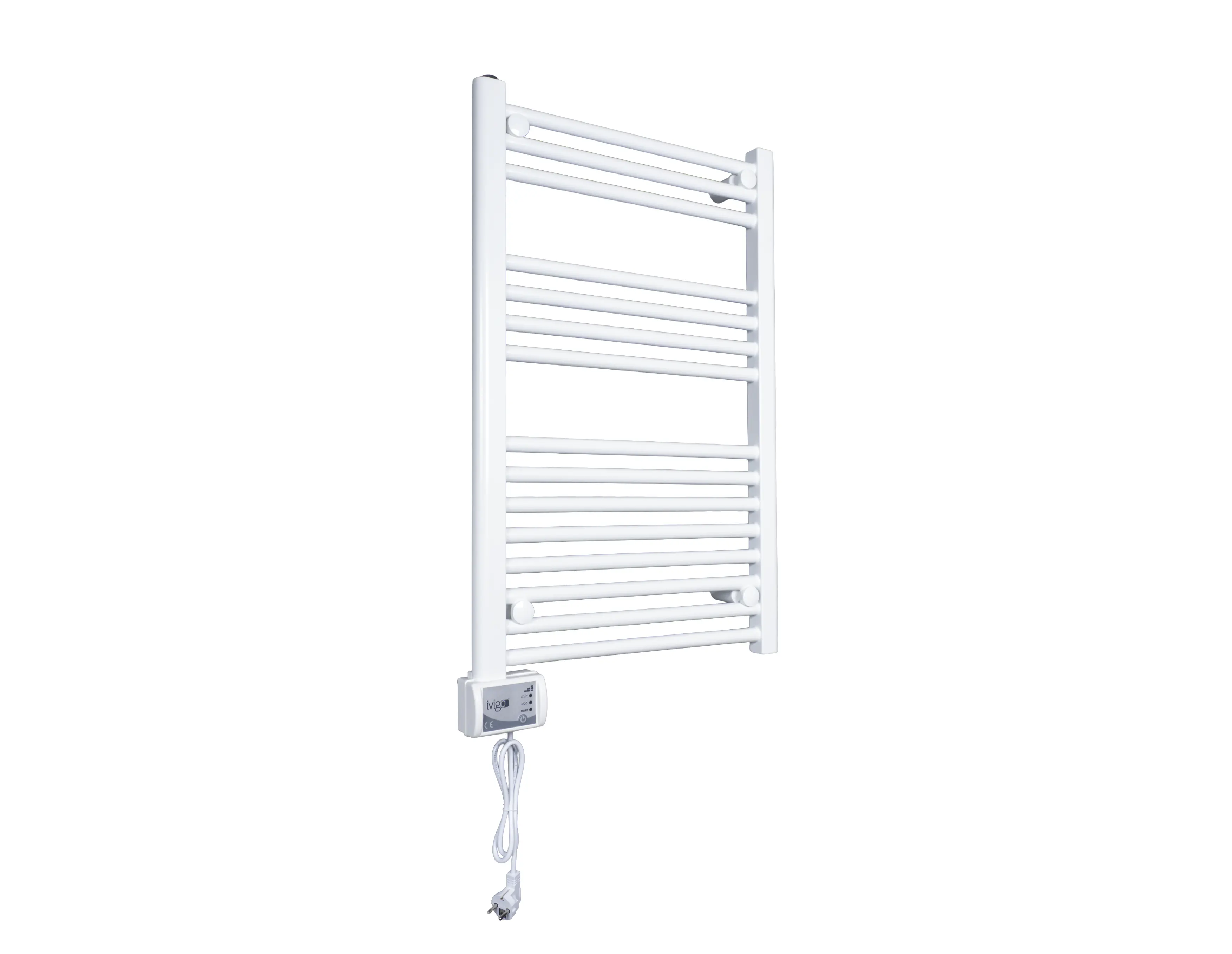 İVİGO DHR 350 Watt D Tipi Dijital Havlu Isıtıcı Beyaz