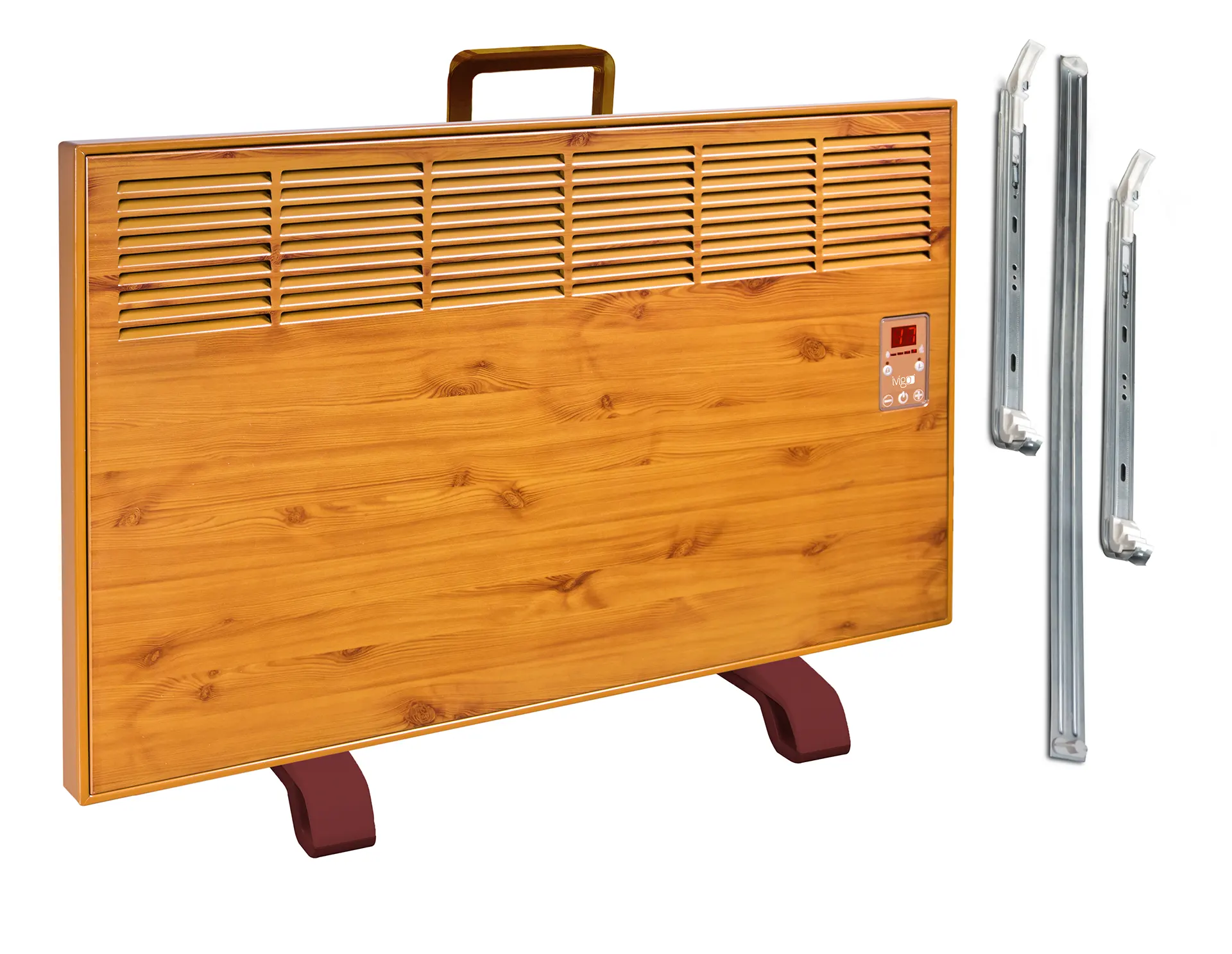EPK 1000 Watt Dijital Konvektör Isıtıcı Yeşil Ayak + Askılı
