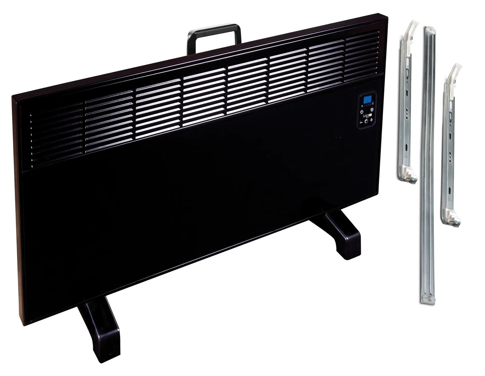 EPK 2500 Watt Dijital Konvektör Isıtıcı Siyah Ayak + Askılı