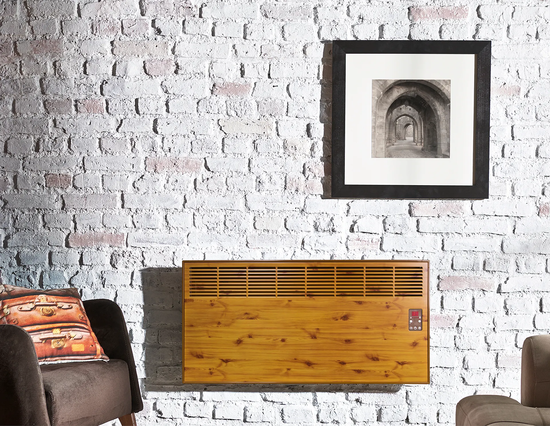 EPK 2500 Watt Dijital Konvektör Isıtıcı Ahşap Ayak + Askılı