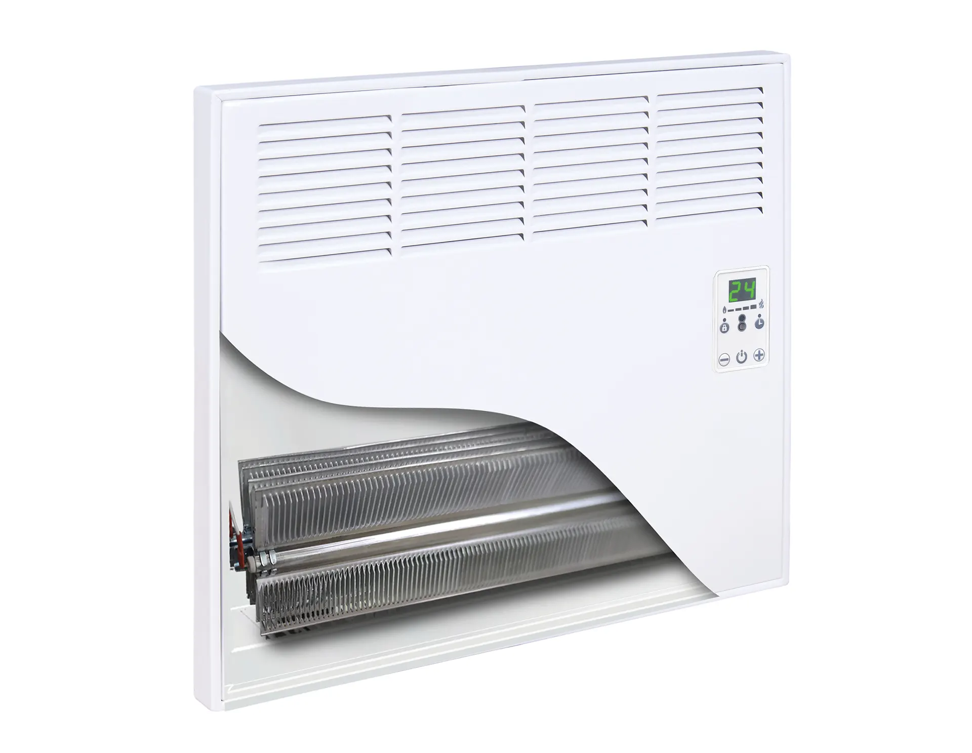 EPK 500 Watt Dijital Konvektör Isıtıcı Beyaz Ayak + Askılı