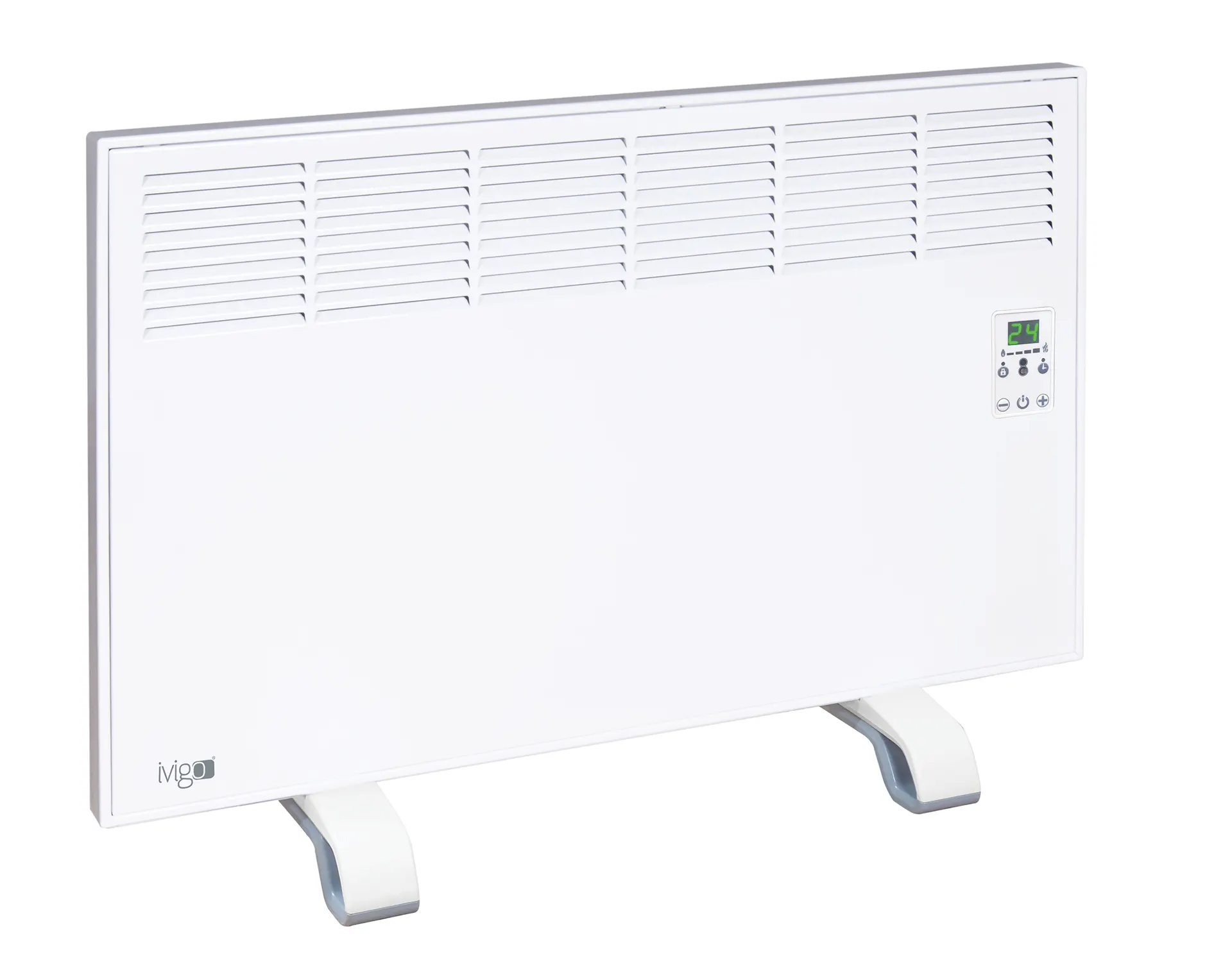 EPK 1000 Watt Dijital Konvektör Isıtıcı Beyaz Ayak + Askılı