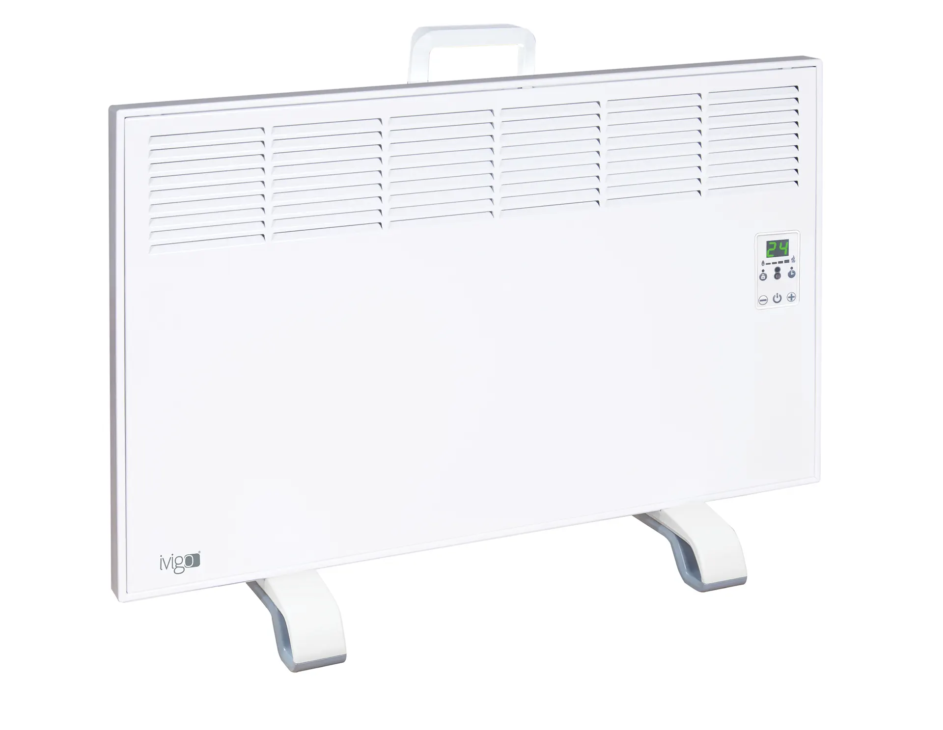 EPK 1000 Watt Dijital Konvektör Isıtıcı Beyaz Ayak + Askılı