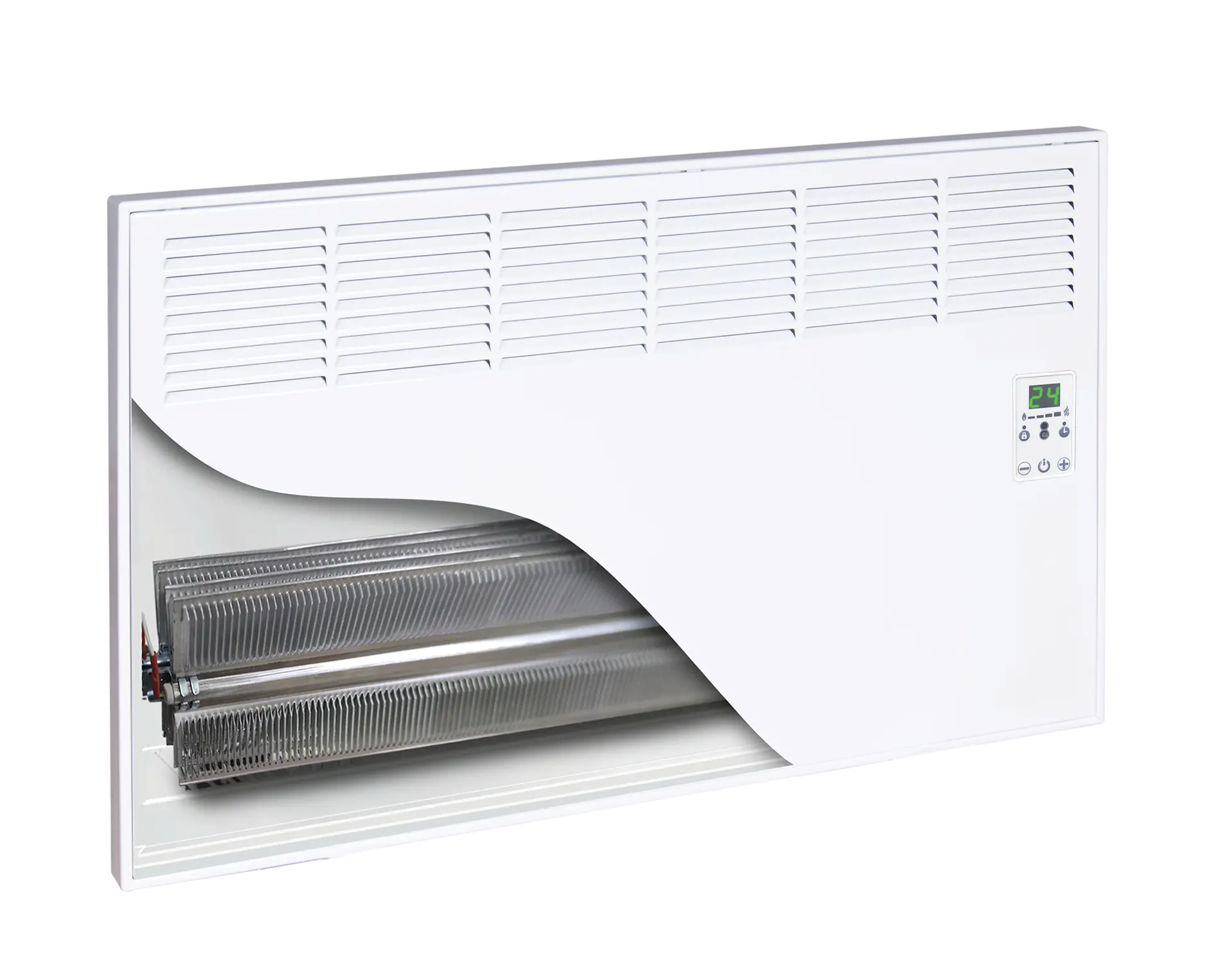 EPK 1000 Watt Dijital Konvektör Isıtıcı Beyaz Ayak + Askılı
