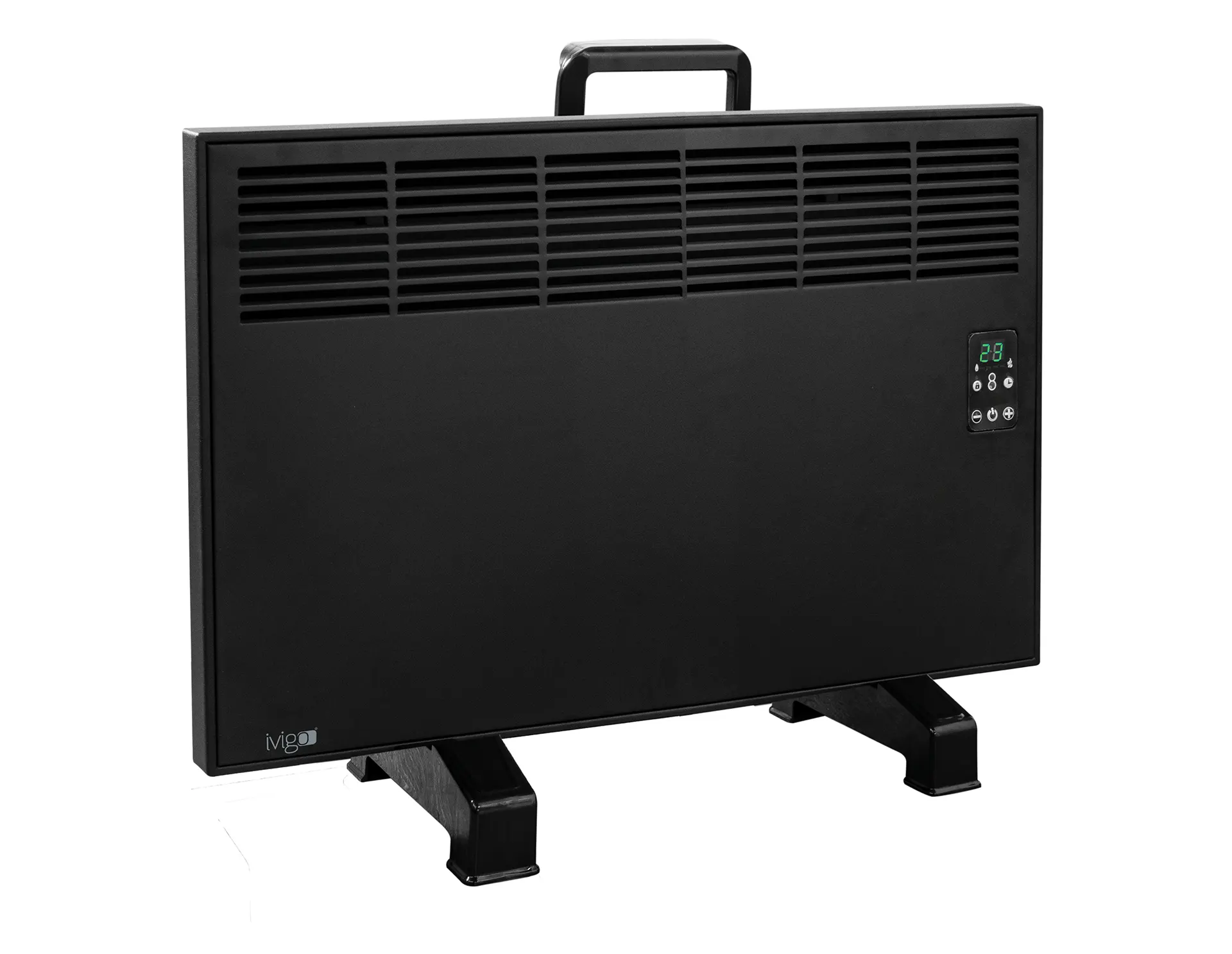 EPK 1500 Watt Dijital Konvektör Isıtıcı Siyah Ayak + Askılı