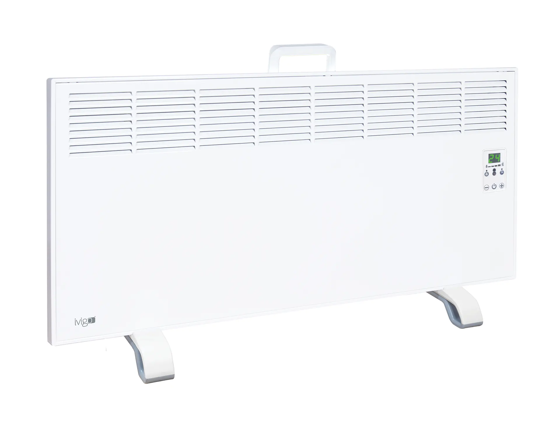 EPK 2500 Watt Dijital Konvektör Isıtıcı Beyaz Ayak + Askılı