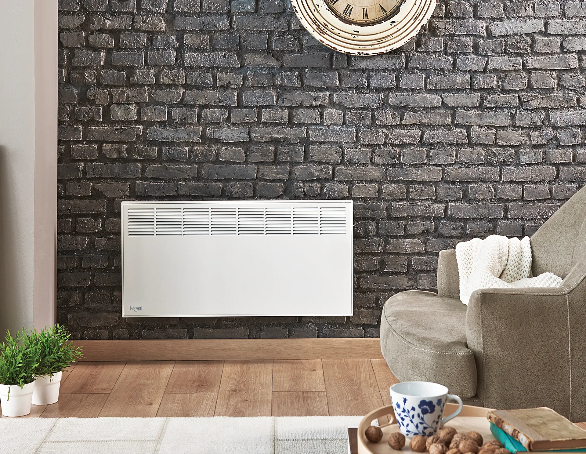 EPK 2500 Watt Manuel Konvektör Isıtıcı Ayak + Askılı