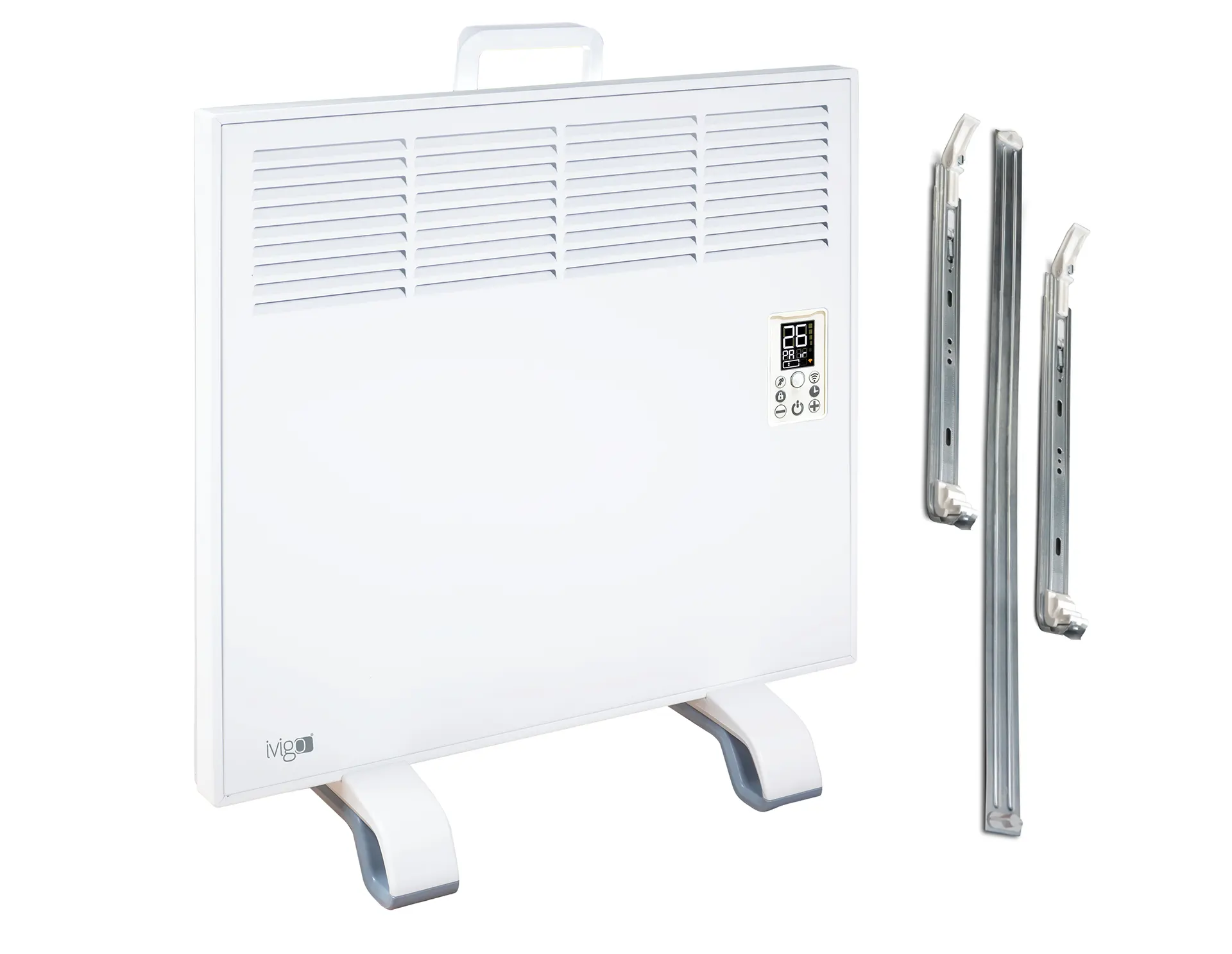 EPK 500 Watt Profesyonel Wi-Fi Konvektör Isıtıcı Beyaz Ayaklı
