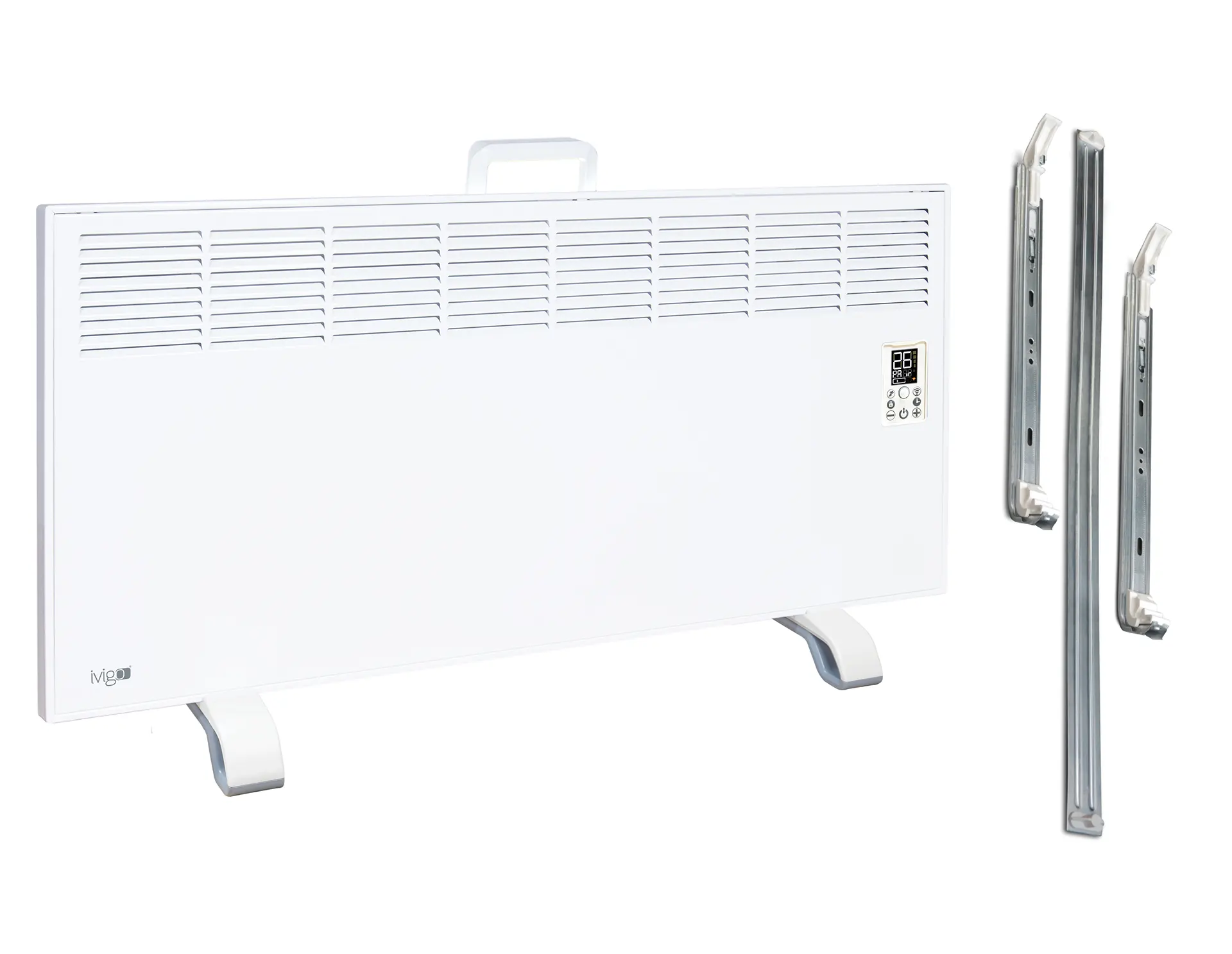 EPK 500 Watt Profesyonel Wi-Fi Konvektör Isıtıcı Beyaz Ayak + Askılı