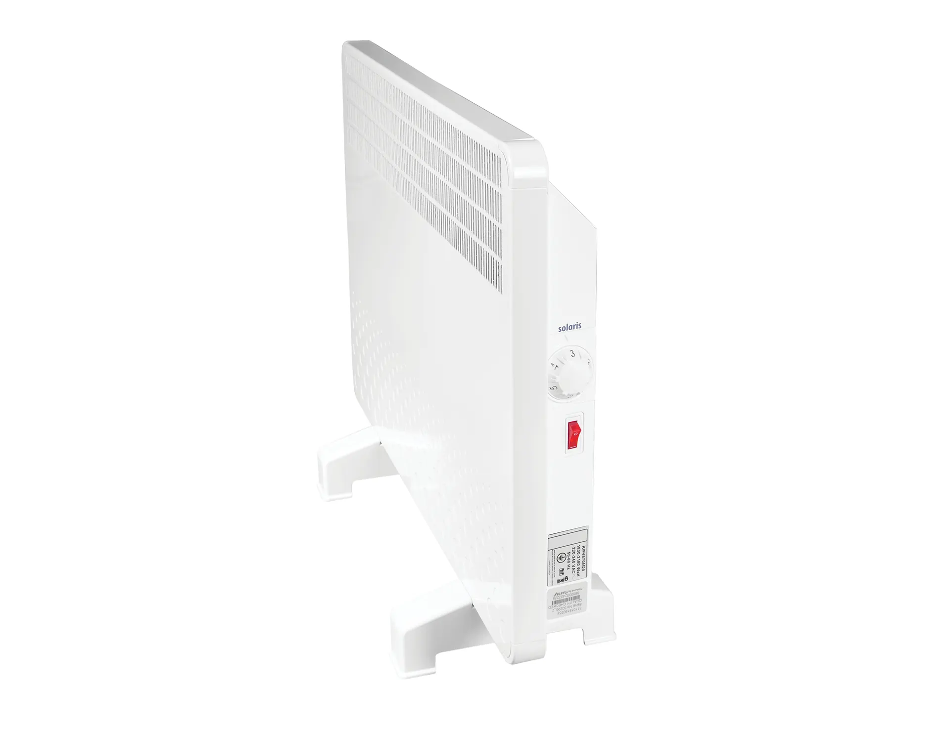 KIP 2500 Watt Manuel Konvektör Isıtıcı Beyaz Ayak + Askılı