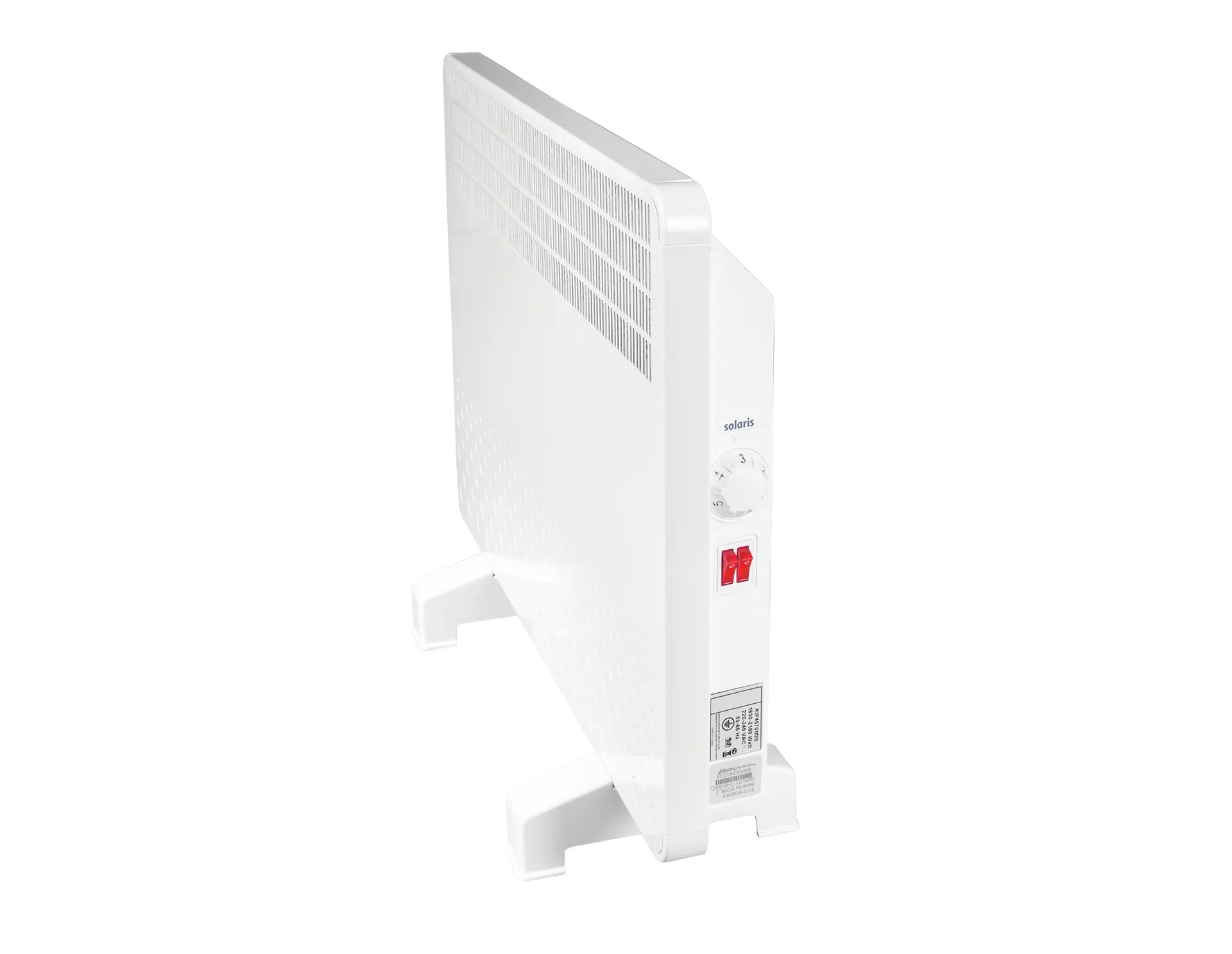 KIP 2500 Watt Manuel Konvektör Isıtıcı Beyaz Ayaklı