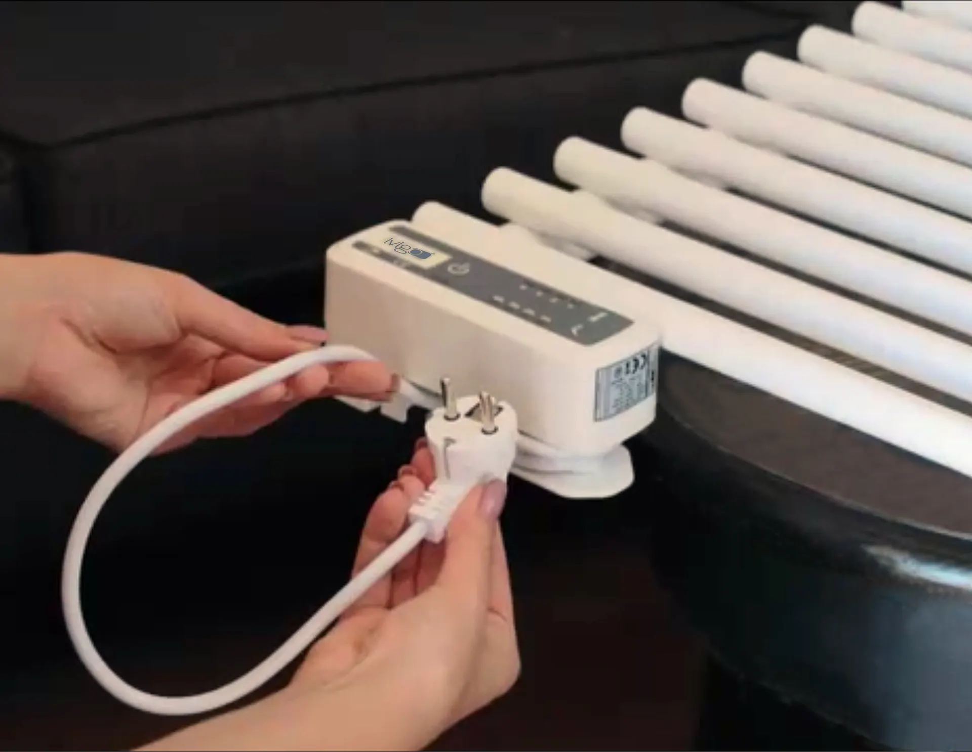 İVİGO EHR 275 Watt Profesyonel Havlu Isıtıcı Beyaz