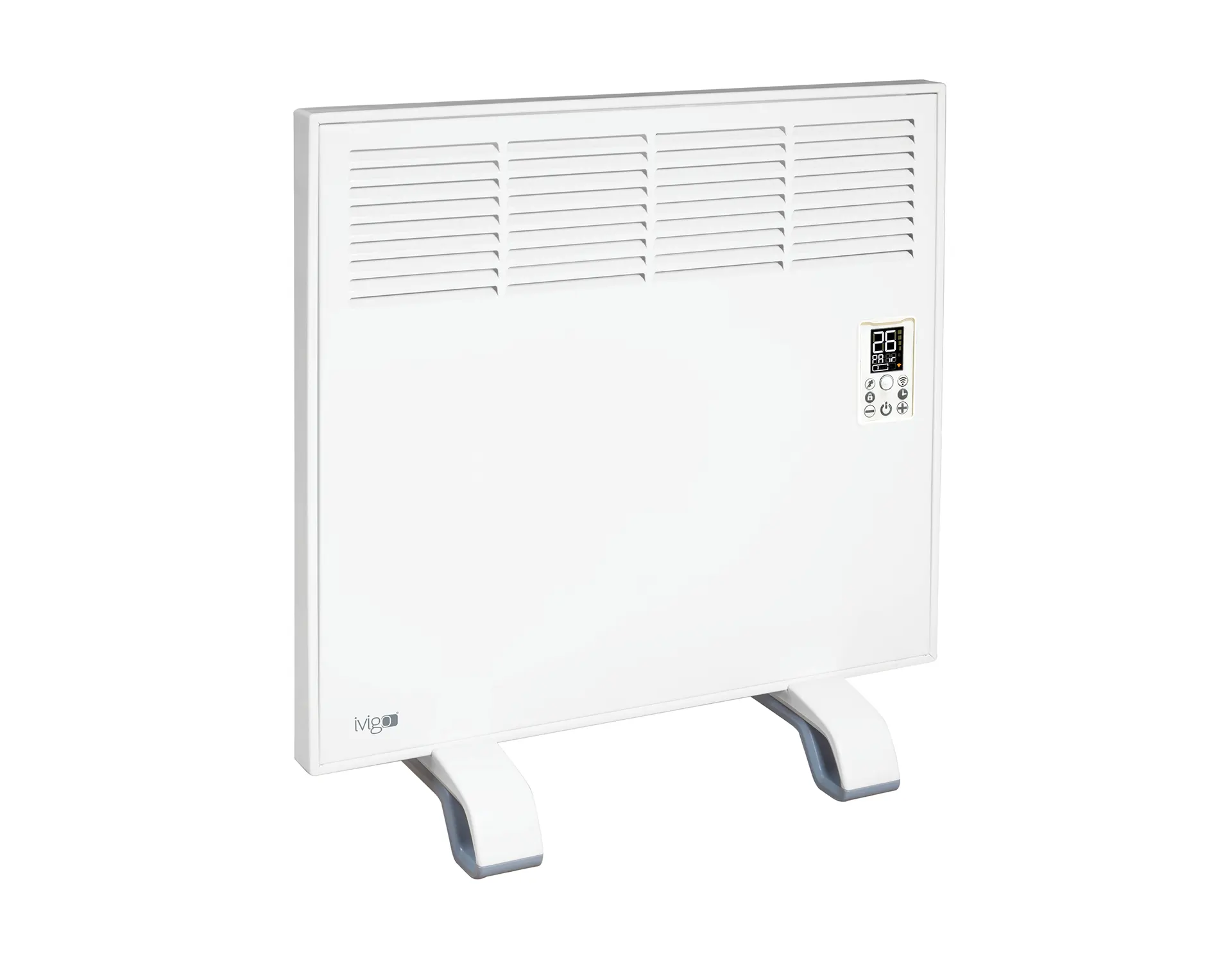 İVİGO EPK 750 Watt Profesyonel Wi-Fi Konvektör Isıtıcı Beyaz Ayak + Askılı