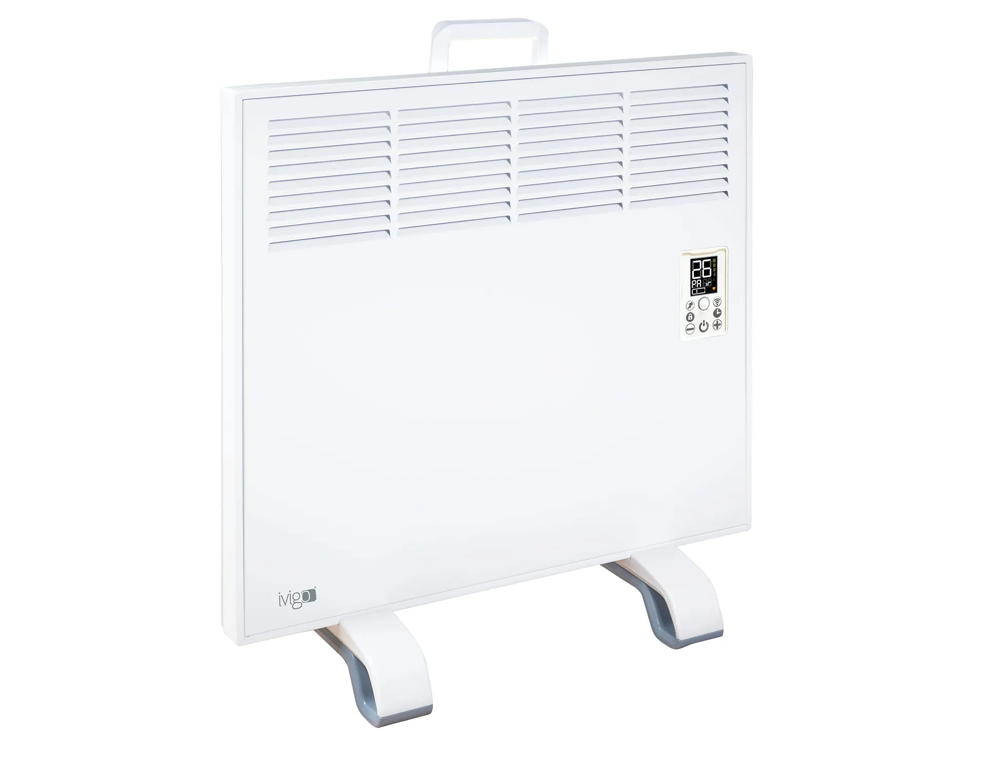 İVİGO EPK 750 Watt Profesyonel Wi-Fi Konvektör Isıtıcı Beyaz Ayak + Askılı