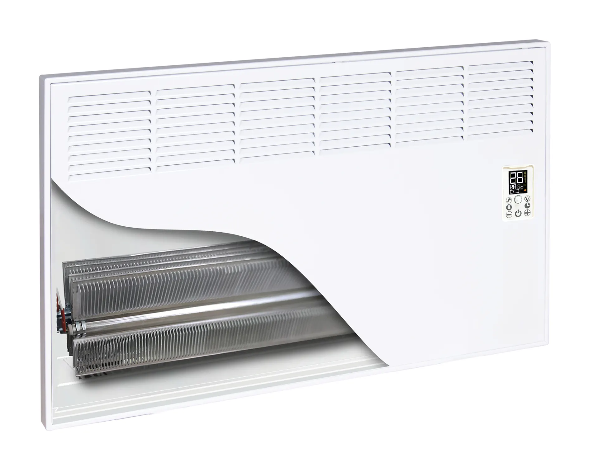İVİGO EPK 1000 Watt Profesyonel Wi-Fi Konvektör Isıtıcı Beyaz Ayak + Askılı