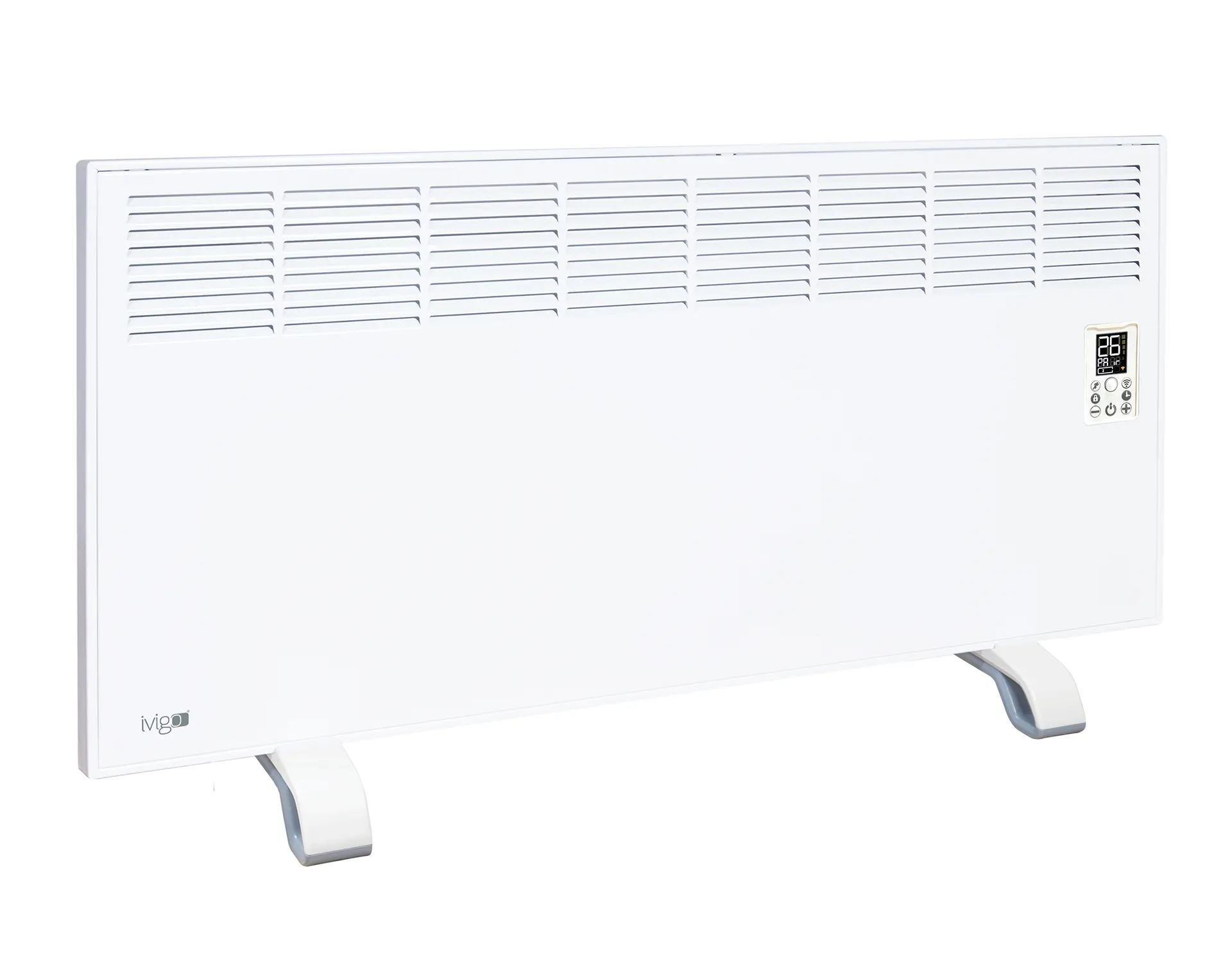 İVİGO EPK 2000 Watt Profesyonel Wi-Fi Konvektör Isıtıcı Beyaz Ayak + Askılı